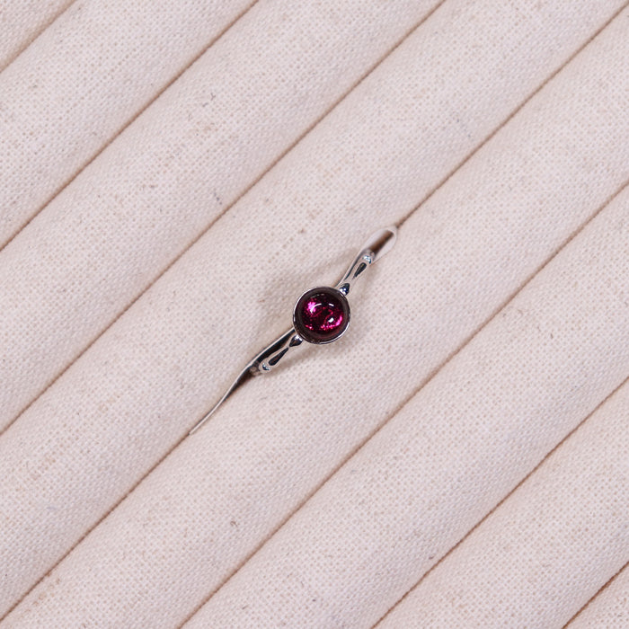 Purple Garnet Ring
